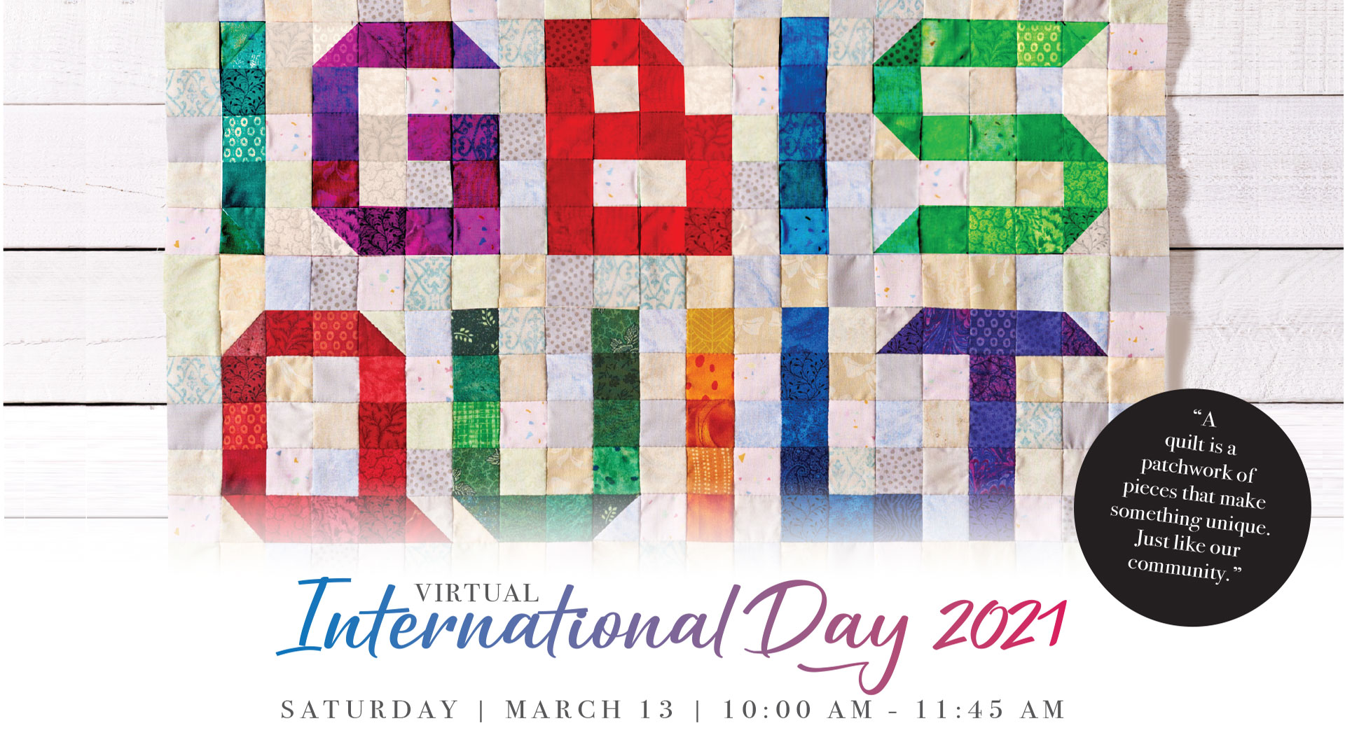 IGBIS International Day 2021 - Quilt